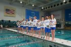 Senior Day  Swimming & Diving Senior Day 2024. - Photo by Keith Nordstrom : Wheaton, Swimming